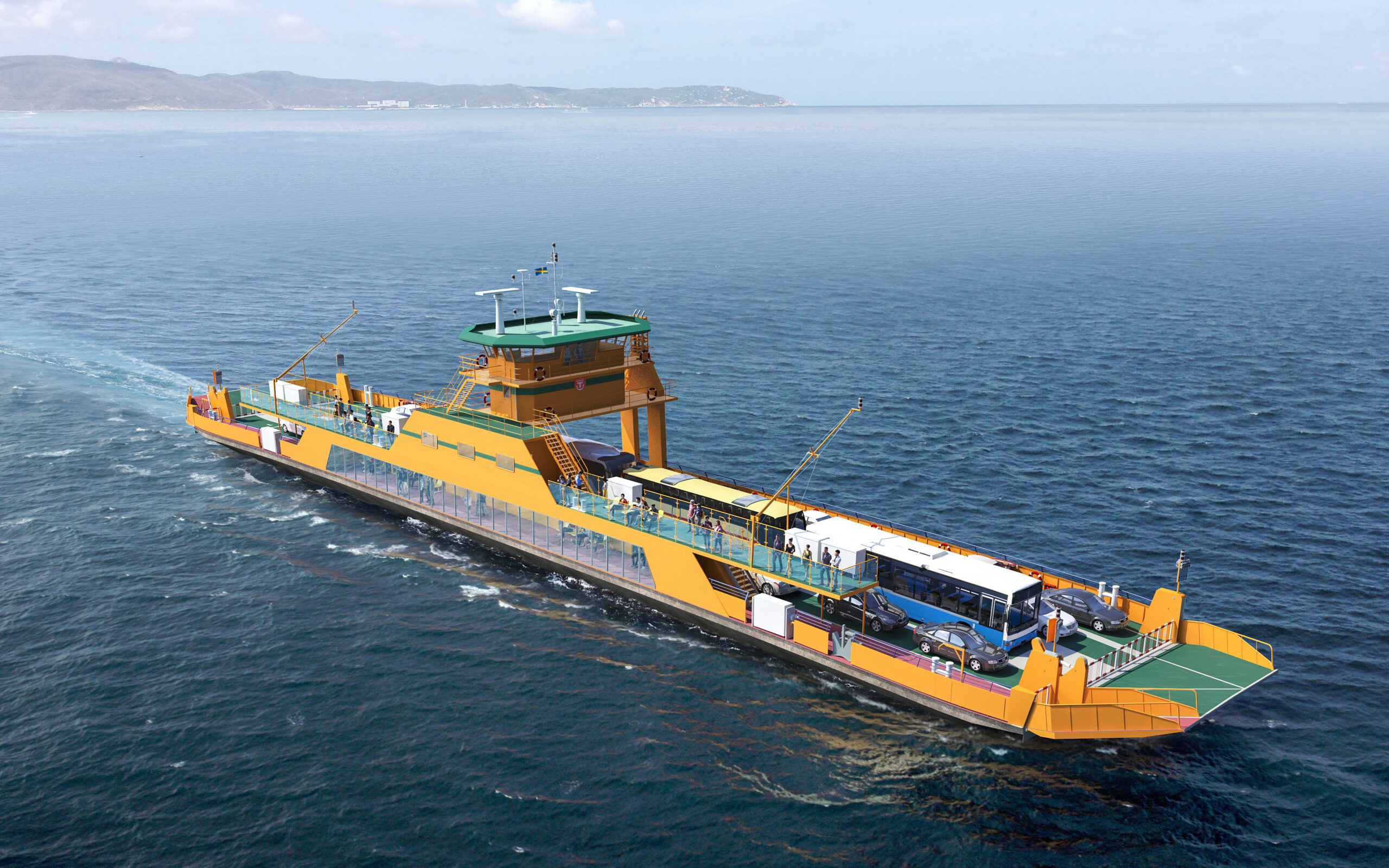 Holland Shipyards Group takes a large step forward with a contract for four autonomous electric ferries