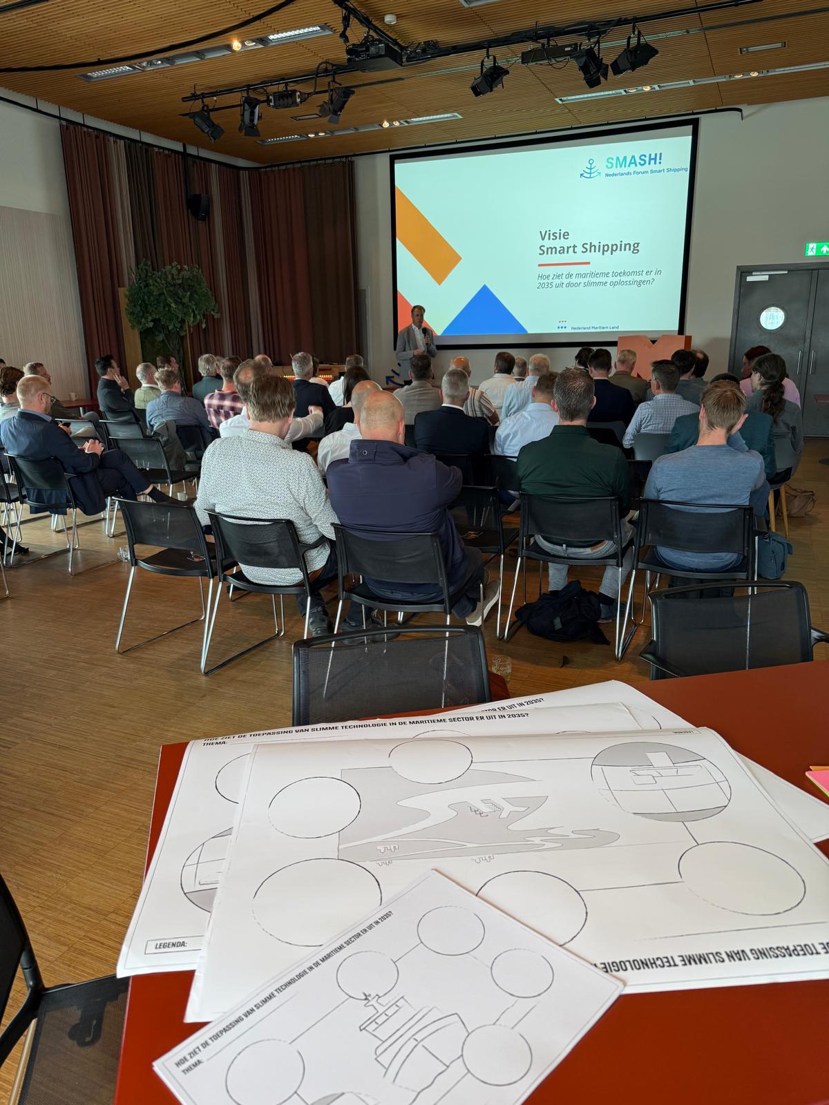 Nederlands Forum Smart Shipping-sector verkent toekomstbeeld 2035